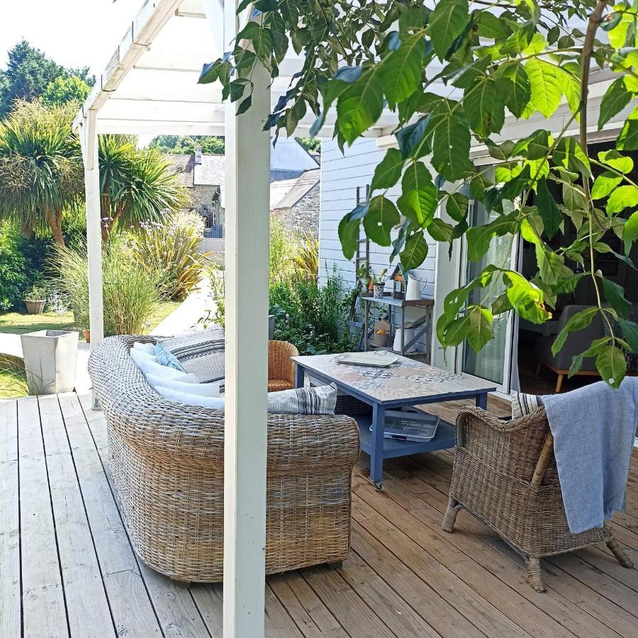 Lodge Avec Vue Sur La Riviere Lannion Exterior photo